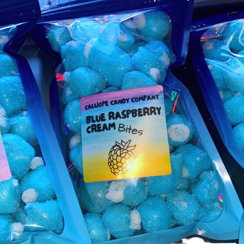 Blue Raspberry Cream Bites