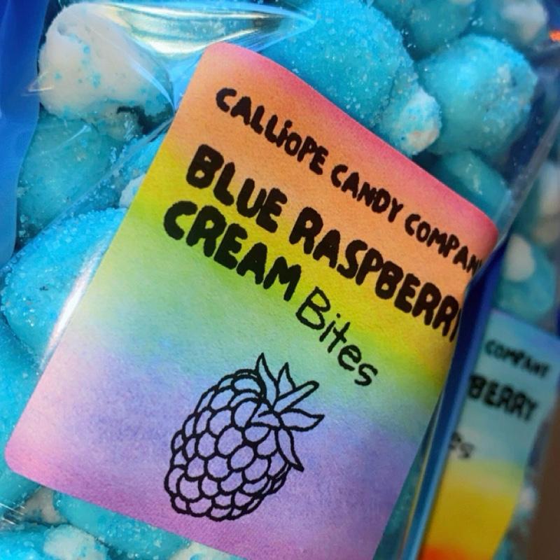 Blue Raspberry Cream Bites
