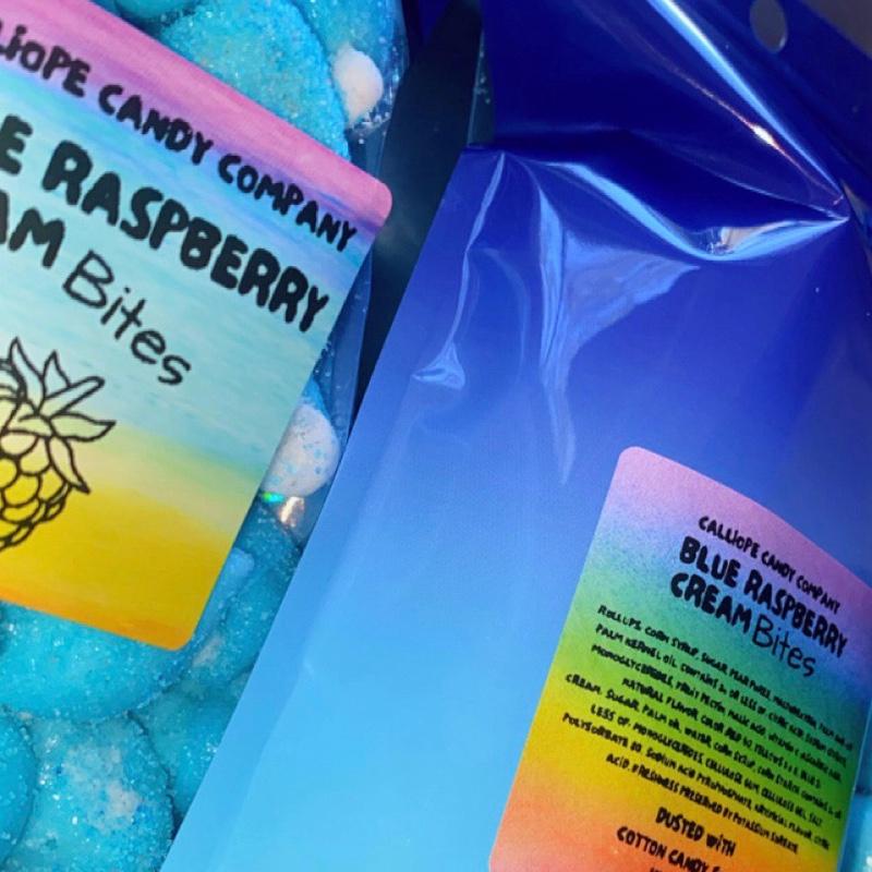 Blue Raspberry Cream Bites