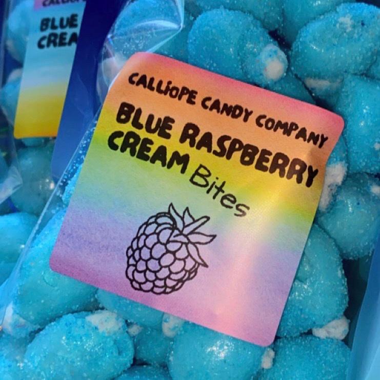 Blue Raspberry Cream Bites