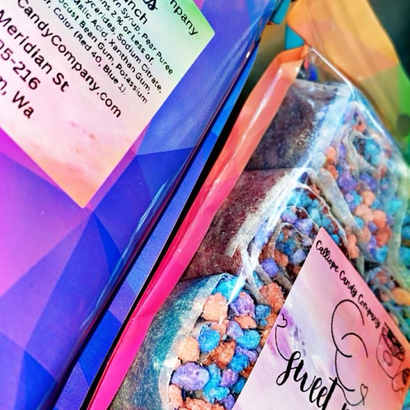 CC Sweet Rolls-Roll Ups rolled with Cotton Candy Crunch