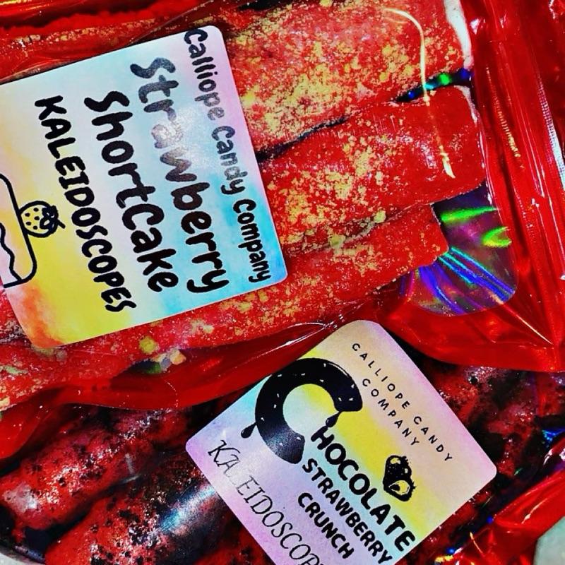 Freeze Dried Strawberry Fruit Roll Ups, Crunch Varieties