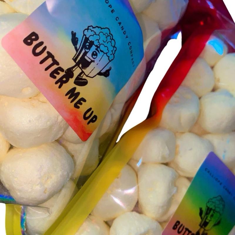 Freeze Dried Buttered Popcorn Salt Water Taffy