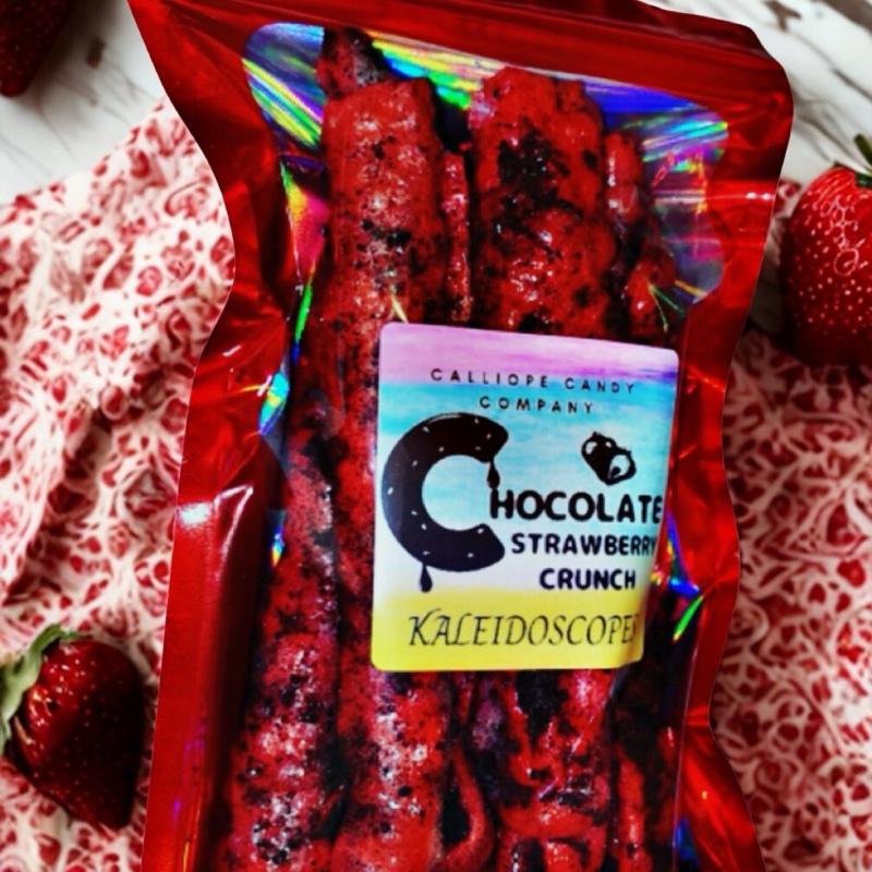 Freeze Dried Strawberry Fruit Roll Ups, Crunch Varieties