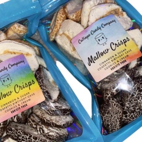 Mallow Crisps Variety Pack-Freeze Dried Stuffed Marshmallows