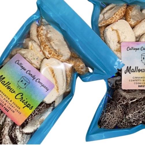 Mallow Crisps Variety Pack-Freeze Dried Stuffed Marshmallows