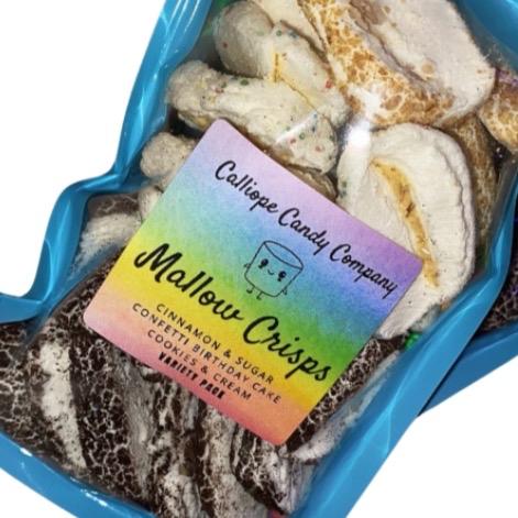 Mallow Crisps Variety Pack-Freeze Dried Stuffed Marshmallows
