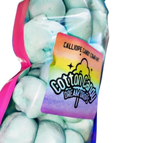 Premium Cotton Candy Salt Water Taffy - Freeze Dried Snack Candy - Candies