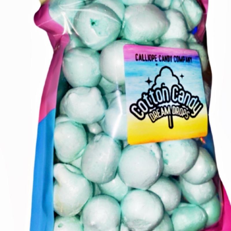 Premium Cotton Candy Salt Water Taffy - Freeze Dried Snack Candy - Candies