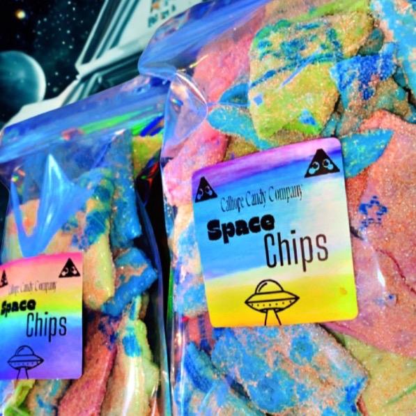 Space Chips- now available in two sizes! Including our new Mega