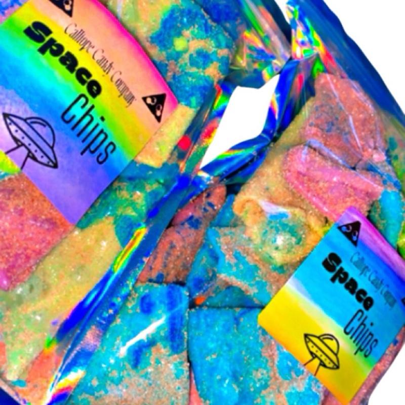 Space Chips- now available in two sizes! Including our new Mega