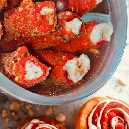 Strawberry Cinnamon Roll Kaleidoscopes 10 Ct Tub