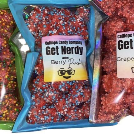 Get Nerdy, three Varieties, Freeze Dried Gummy Clusters