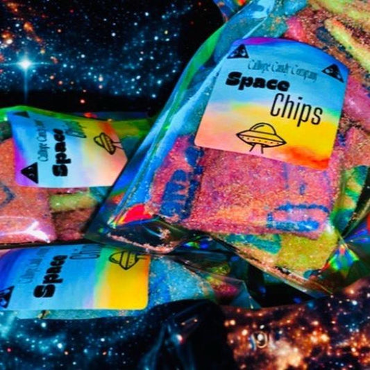Space Chips- now available in two sizes! Including our new Mega