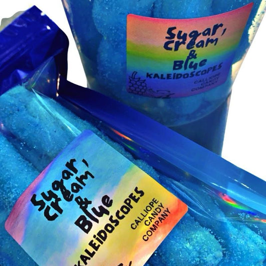 Sugar, Cream & Blue Kaleidoscopes & Bites Varieties
